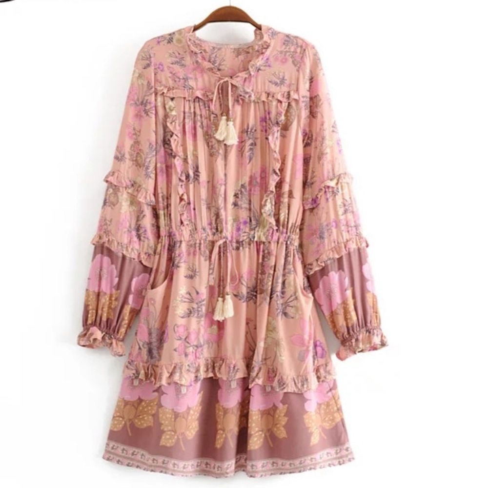 Kiki Boho Gypsy Dress - Picture 4 of 6